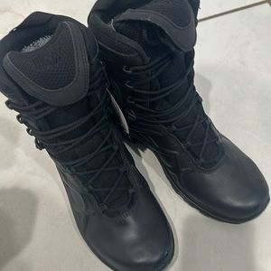 Haix black waterproof tactical boots